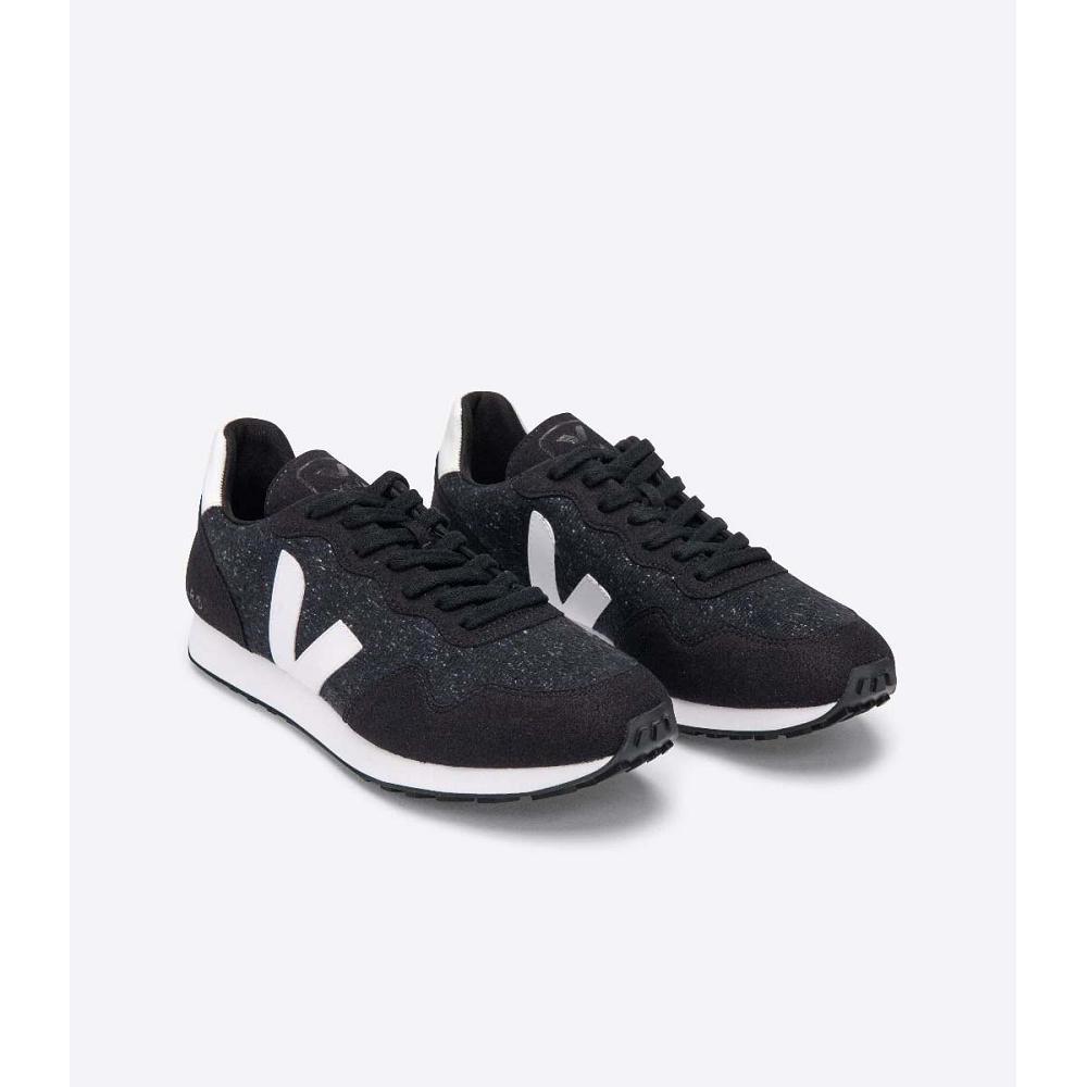 Veja SDU REC FLANNEL Men's Running Shoes Black | NZ 171BEX